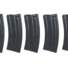 Zestaw 5 sztuk metalowych magazynków mid-cap 120 kulek Specna Arms Czarny OD-G-SPE-05-046352-00 asgbox.pl