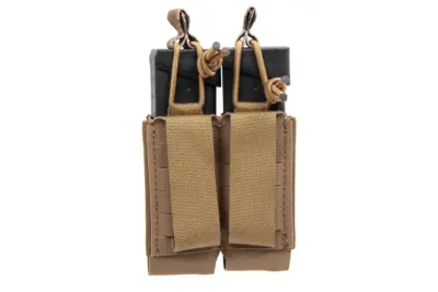 asgbox.pl - Podwójna ładownica Wosport DPMP Coyote Brown