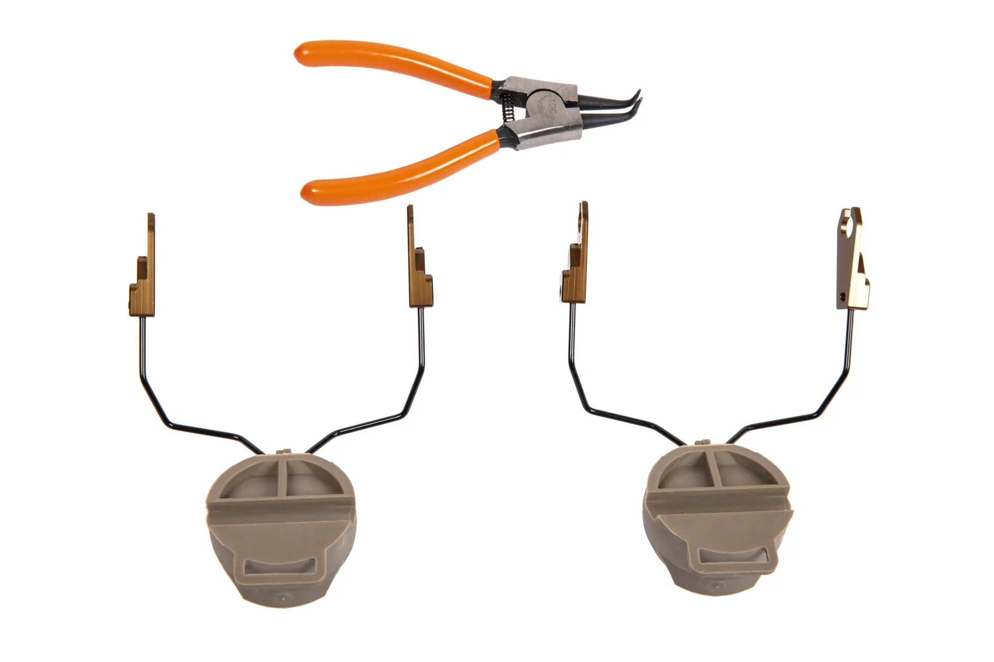 Adapter słuchawek typu MSA Sordin na szyny typu ARC OPS-CORE - Dark Earth TAC-21-037587-00 asgbox.pl Adapter słuchawek typu MSA Sordin na szyny typu ARC OPS-CORE - Dark Earth - obrazek 4