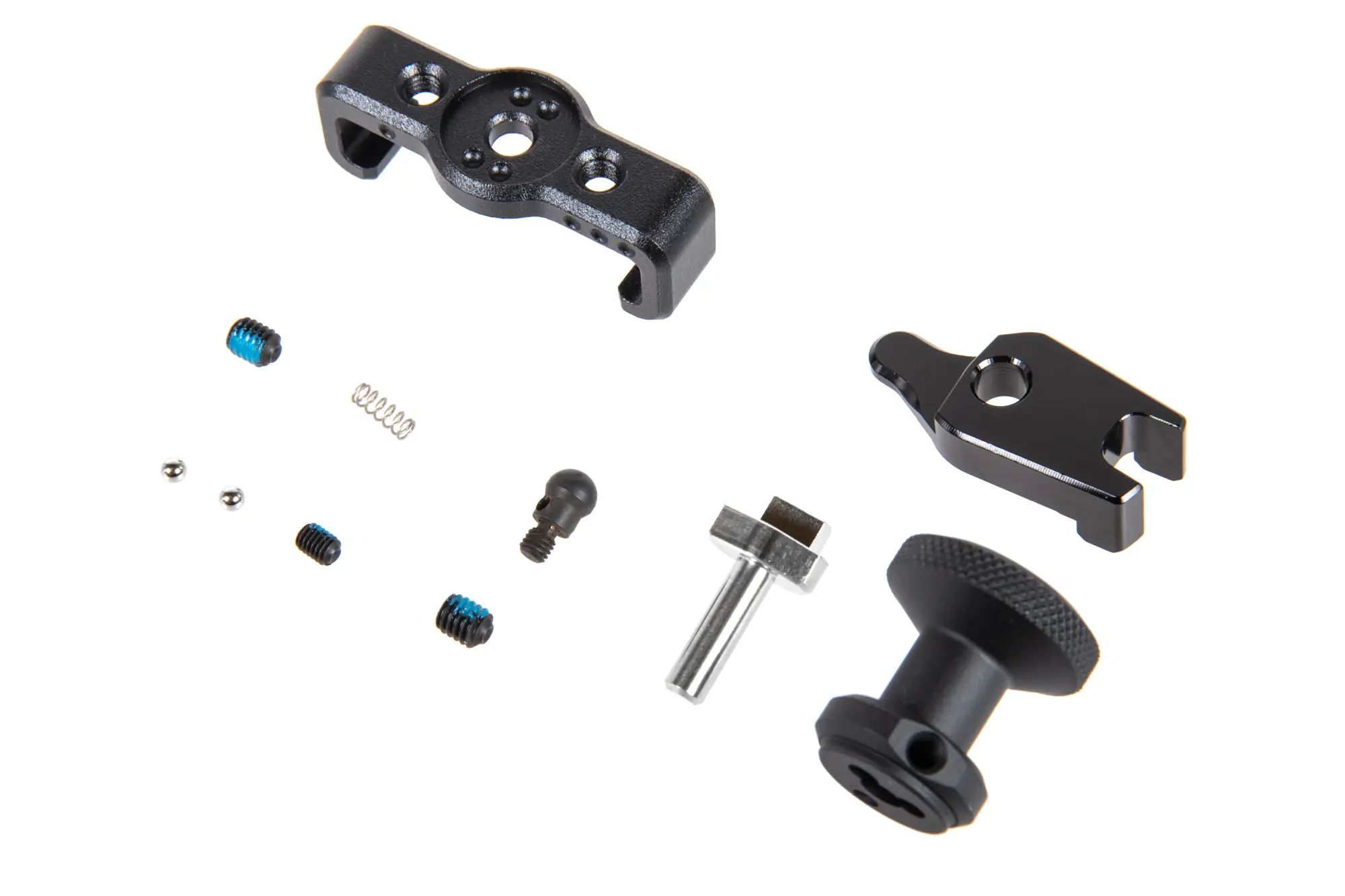 Powiększona dźwignia przeładowania typu 2 TTI Airsoft z selektorem zmiany ognia do AAP01 Czarna OD-G-TTI-12-044208-00 asgbox.pl Powiększona dźwignia przeładowania typu 2 TTI Airsoft z selektorem zmiany ognia do AAP01 Czarna - obrazek 2