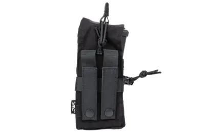 Podwójna uniwersalna ładownica na magazynki Specna Arms Tactical Czarny - obrazek 2