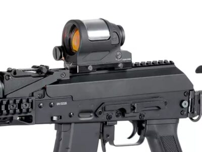 5KU B-33 AK RIS Aluminum Dust Cover - Black - obrazek 5