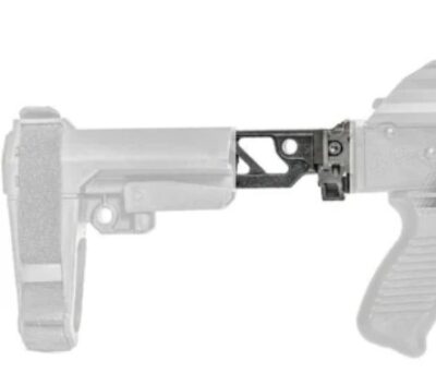 5KU SKELETON AR15 Stock Buffer Tube for AK - Black - obrazek 4
