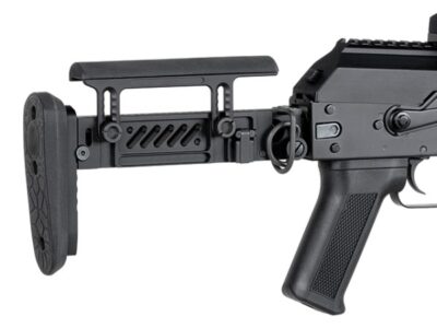 5KU PT-1 Folding Stock Gen2 for LCT / GHK / CYMA AK - Black - obrazek 4