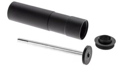 5KU AK DTK-4 POWER-UP Airsoft Suppressor, 24 mm CW - Black - obrazek 4