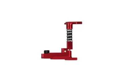 Obustronny zwalniacz magazynka CNC  M4/M16  (A) - Czerwony - obrazek 3