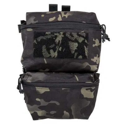 Alternative view of Panel tylny z systemem MOLLE do kamizelki taktycznej V5 PC Wosport MC Black