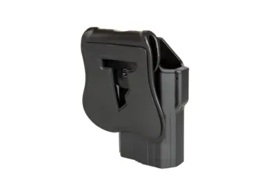 Kabura R-Defender GEN.2 do Glock 17 z latarką - Czarna - obrazek 3