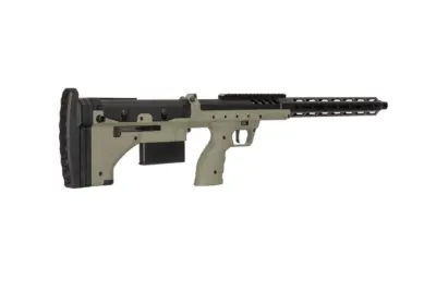 Replika karabinu snajperskiego Desert Tech SRS-A2/M2 22” (leworęczna) - oliwkowa - obrazek 2