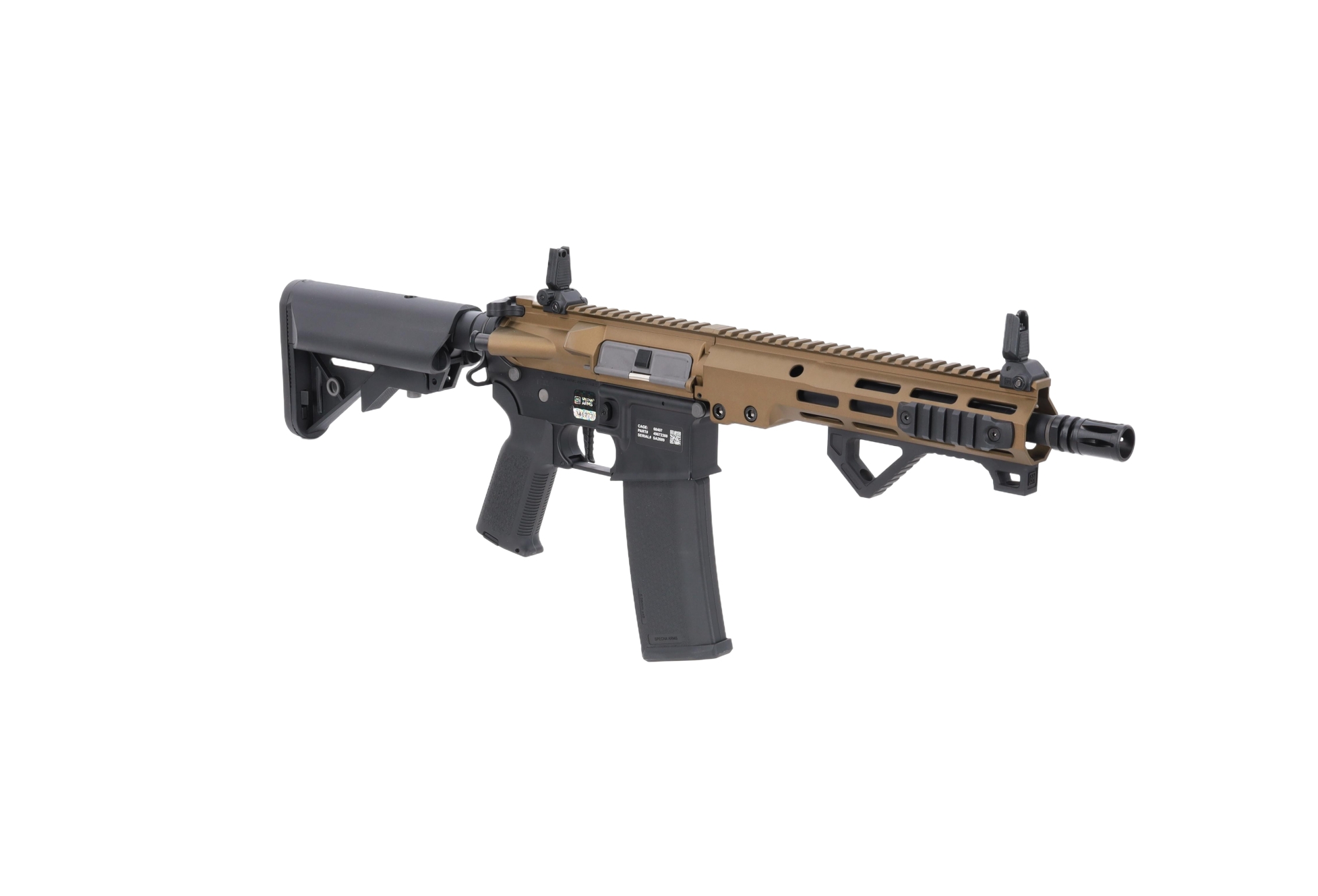 SA M4 CQB M-LOK Rifle (SA-E23 EDGE(TM) 2) - Chaos Bronze OD-A-SPARMS368-CHB asgbox.pl SA M4 CQB M-LOK Rifle (SA-E23 EDGE(TM) 2) - Chaos Bronze - obrazek 7