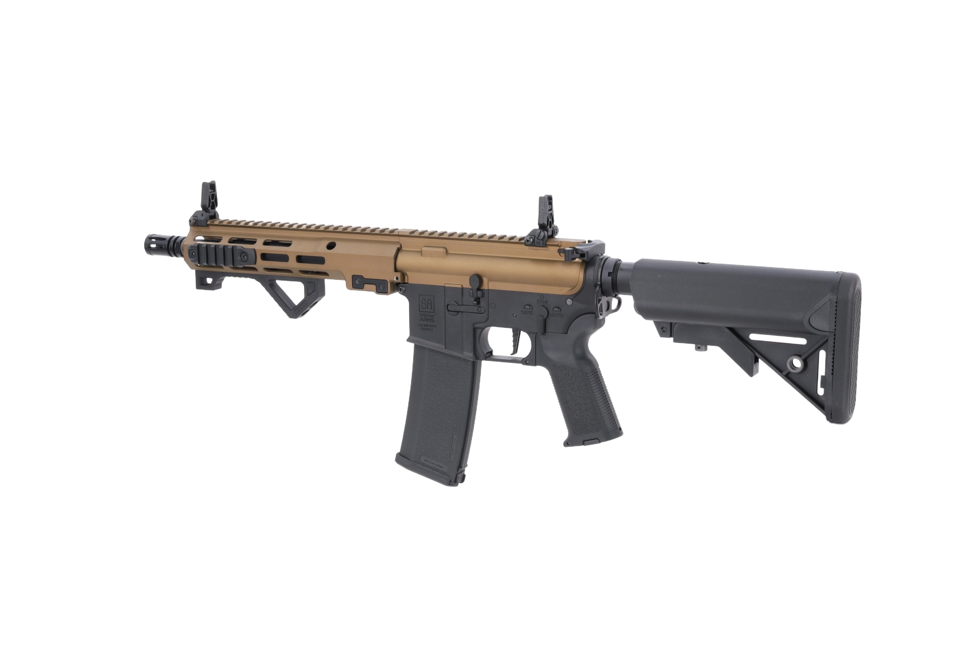 SA M4 CQB M-LOK Rifle (SA-E23 EDGE(TM) 2) - Chaos Bronze OD-A-SPARMS368-CHB asgbox.pl SA M4 CQB M-LOK Rifle (SA-E23 EDGE(TM) 2) - Chaos Bronze - obrazek 2