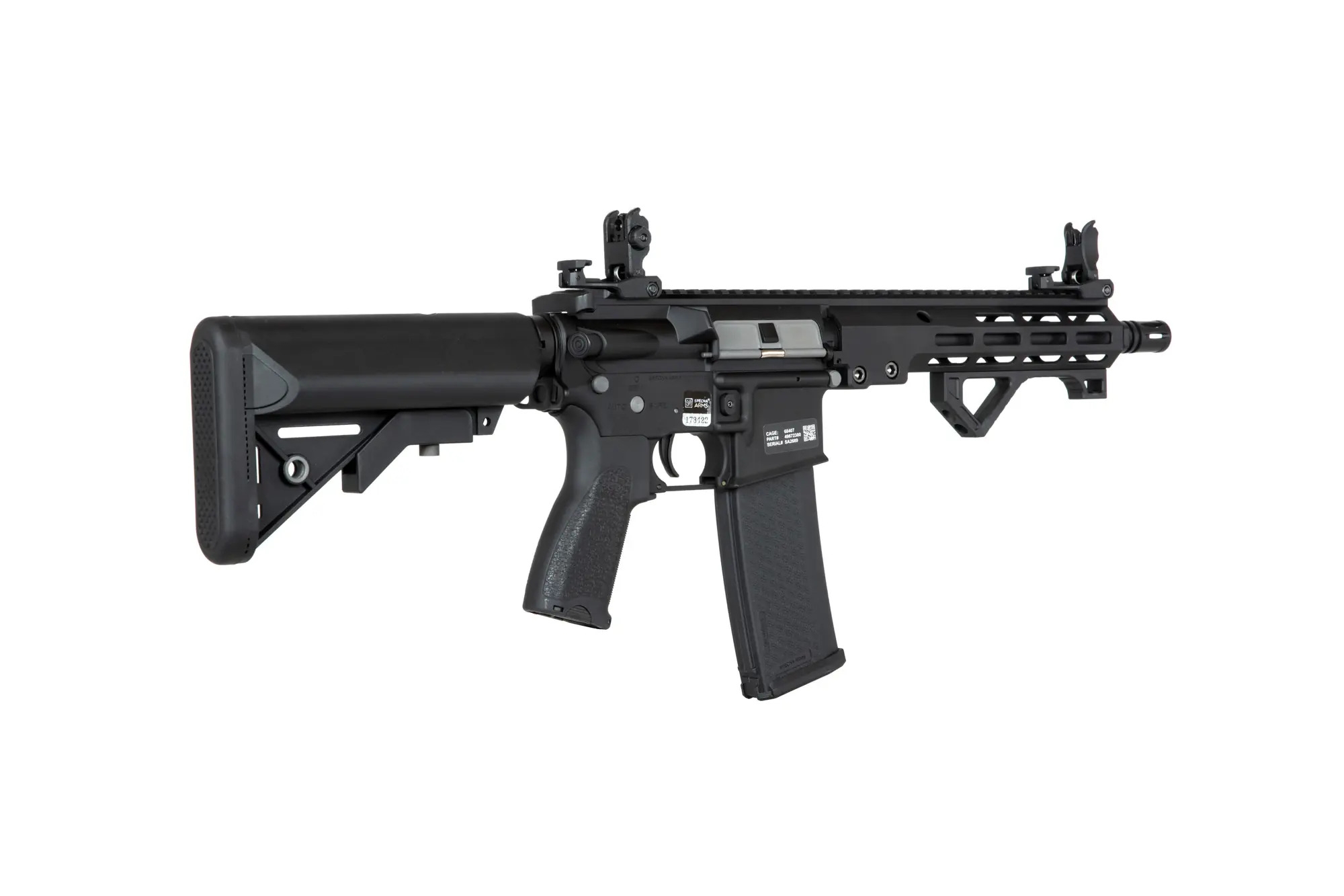 SA M4 CQB M-LOK Rifle (SA-E23 EDGE(TM) 2) - Black OD-A-SPARMS368-BK asgbox.pl SA M4 CQB M-LOK Rifle (SA-E23 EDGE(TM) 2) - Black - obrazek 3