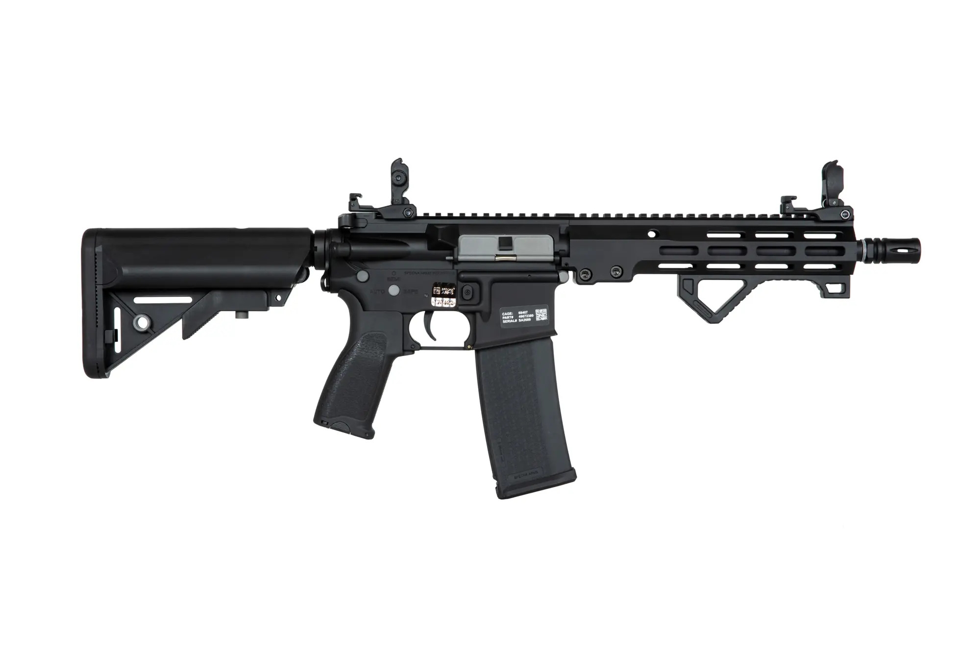 SA M4 CQB M-LOK Rifle (SA-E23 EDGE(TM) 2) - Black OD-A-SPARMS368-BK asgbox.pl SA M4 CQB M-LOK Rifle (SA-E23 EDGE(TM) 2) - Black - obrazek 4
