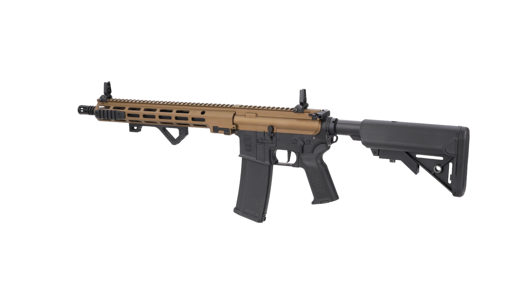 SA M4 Carbine M-LOK Rifle (SA-E22 EDGE(TM) 2) - Chaos Bronze OD-A-SPARMS367-CHB asgbox.pl SA M4 Carbine M-LOK Rifle (SA-E22 EDGE(TM) 2) - Chaos Bronze - obrazek 2