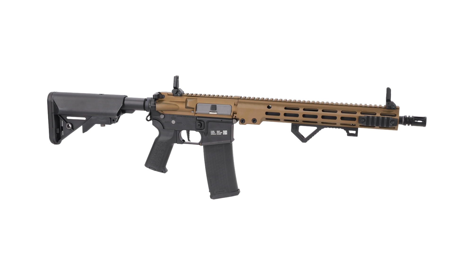 SA M4 Carbine M-LOK Rifle (SA-E22 EDGE(TM) 2) - Chaos Bronze OD-A-SPARMS367-CHB asgbox.pl SA M4 Carbine M-LOK Rifle (SA-E22 EDGE(TM) 2) - Chaos Bronze - obrazek 6