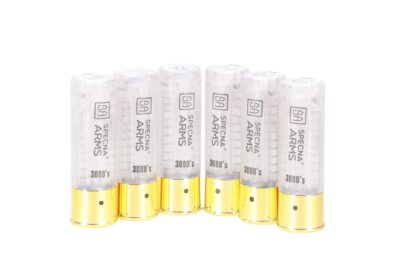 SA VAPOR(TM) Shotgun Cartridges 6-Pack, 30 BBs - Transparent