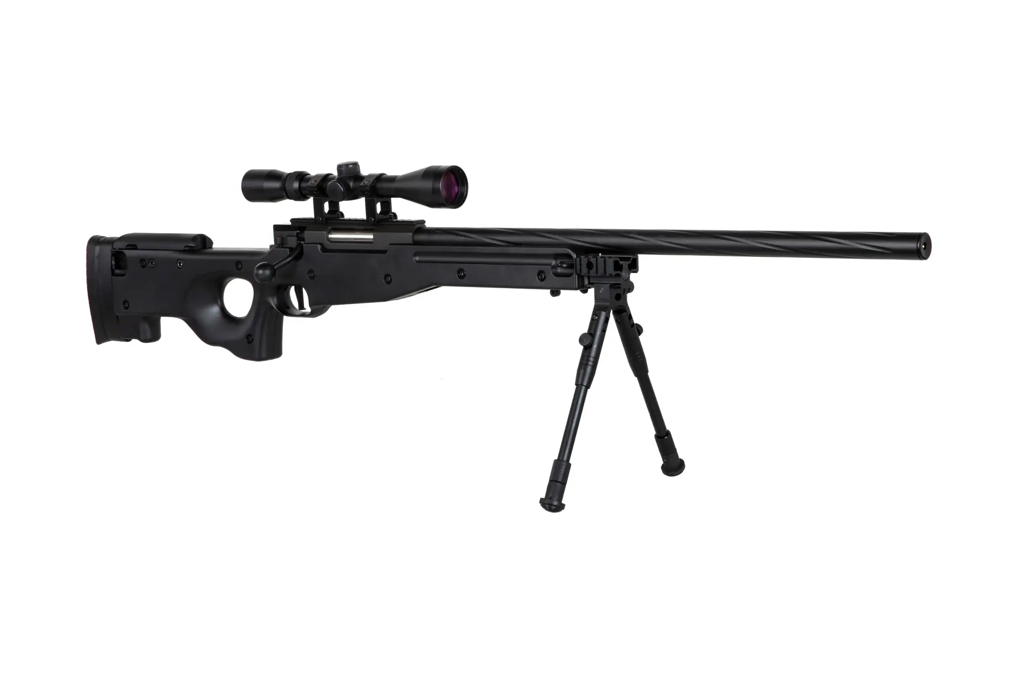 Replika karabinu snajperskiego Specna Arms SA-S11 EDGE™ z lunetą i dwójnogiem Czarna OD-G-SPE-03-039577-00 asgbox.pl Replika karabinu snajperskiego Specna Arms SA-S11 EDGE™ z lunetą i dwójnogiem Czarna - obrazek 2