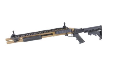 SA-VGS8 VAPOR(TM) Tactical Rail GNB Shotgun – Black / Tan