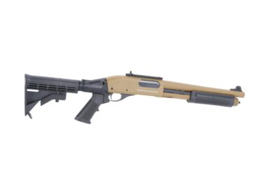 SA-VGS6 VAPOR(TM) Police Version GNB Shotgun – Black / Tan - obrazek 4