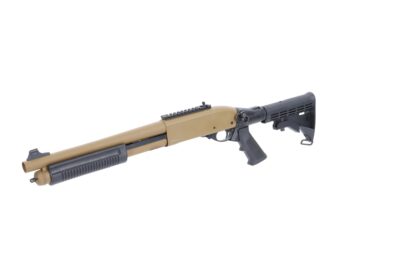 SA-VGS6 VAPOR(TM) Police Version GNB Shotgun – Black / Tan - obrazek 8