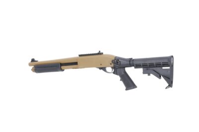 SA-VGS6 VAPOR(TM) Police Version GNB Shotgun – Black / Tan - obrazek 2