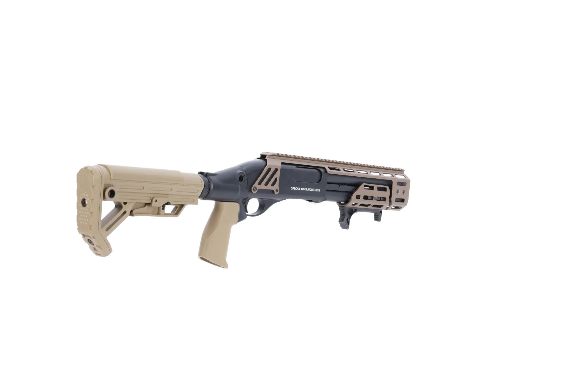 SA-VGS2 VAPOR(TM) M-LOK GNB Shotgun - Black / Tan OD-A-SPARMS350 asgbox.pl SA-VGS2 VAPOR(TM) M-LOK GNB Shotgun - Black / Tan - obrazek 3
