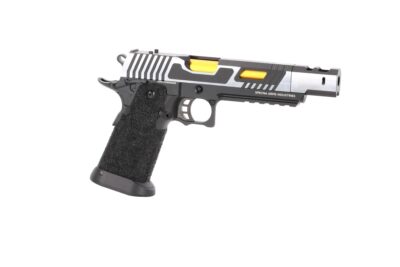 SA Hi-Capa SA-VGP20 VAPOR(TM) OR GBB Pistol – Silver / Black - obrazek 7