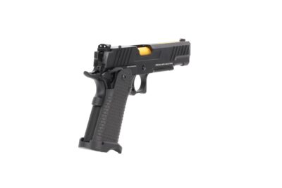 SA Hi-Capa SA-VGP19 VAPOR(TM) OR GBB Pistol – Black / Gold - obrazek 5
