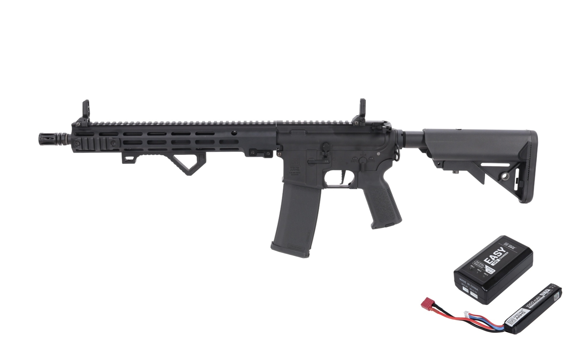SA M4 Carbine M-LOK Rifle (SA-E22 EDGE(TM) 2) - Black OD-A-SPARMS367-BK asgbox.pl SA M4 Carbine M-LOK Rifle (SA-E22 EDGE(TM) 2) - Black