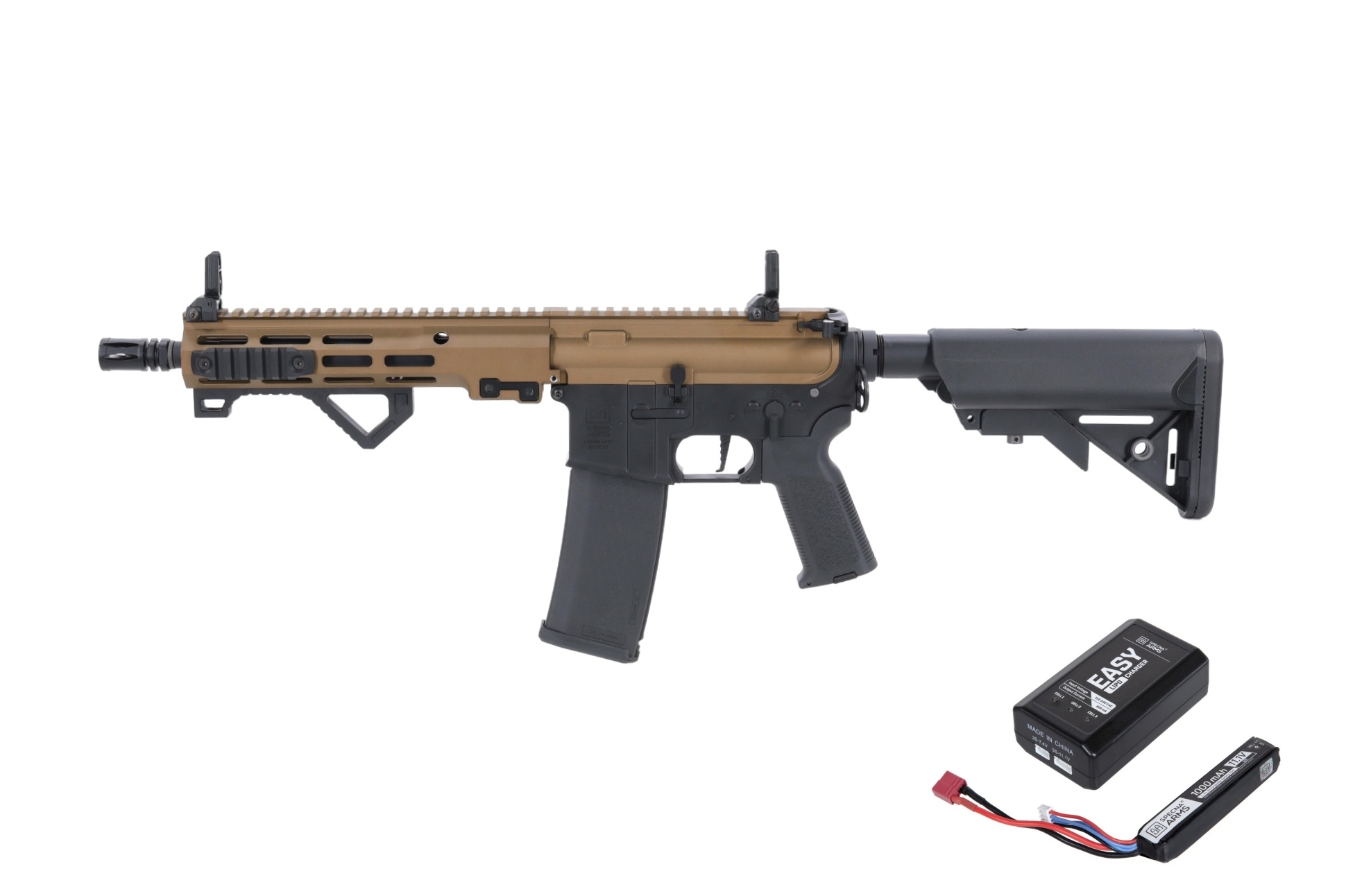SA M4 CQB M-LOK Rifle (SA-E23 EDGE(TM) 2) - Chaos Bronze OD-A-SPARMS368-CHB asgbox.pl SA M4 CQB M-LOK Rifle (SA-E23 EDGE(TM) 2) - Chaos Bronze