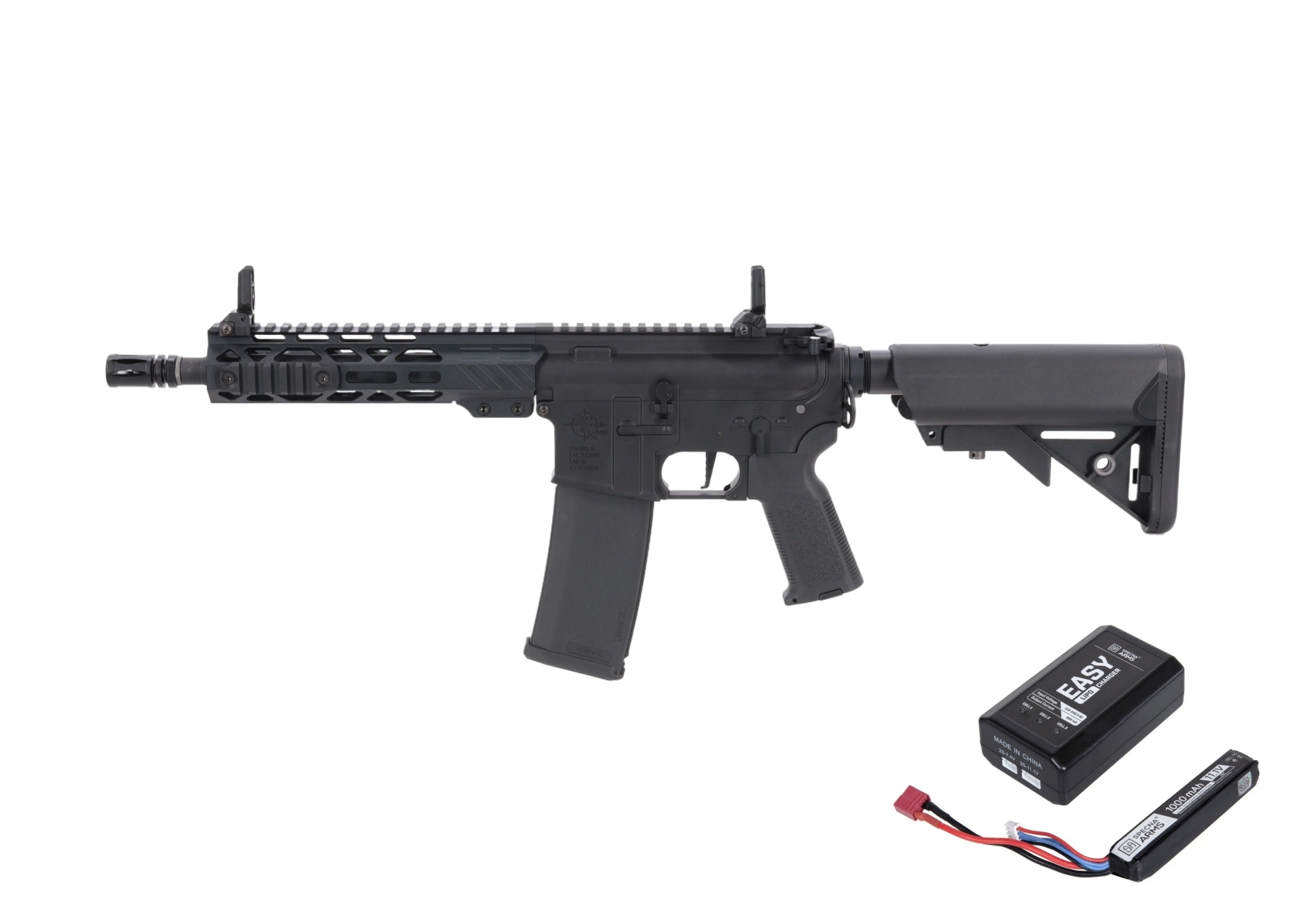 SA M4 CQB M-LOK Rifle (RRA SA-E25 EDGE(TM) 2) - Black OD-A-SPARMS369-BK asgbox.pl SA M4 CQB M-LOK Rifle (RRA SA-E25 EDGE(TM) 2) - Black