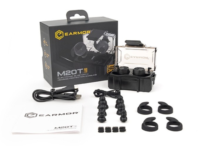 EARMOR M20T PRO Bluetooth Earplugs Hearing Protection - Green OD-A-M20TPRO-FG asgbox.pl EARMOR M20T PRO Bluetooth Earplugs Hearing Protection - Green - obrazek 4
