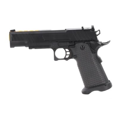 SA Hi-Capa SA-VGP19 VAPOR(TM) OR GBB Pistol - Black / Gold