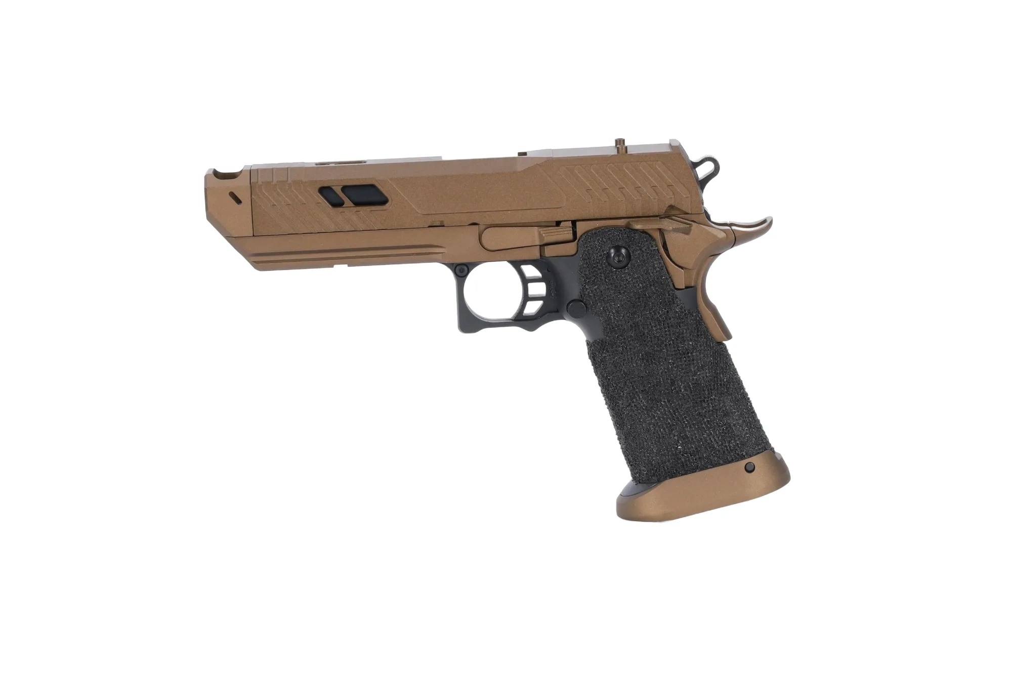 SA Hi-Capa SA-VGP21 PIT VAPOR(TM) OR GBB Pistol - Bronze OD-A-SPARMS347 asgbox.pl SA Hi-Capa SA-VGP21 PIT VAPOR(TM) OR GBB Pistol - Bronze