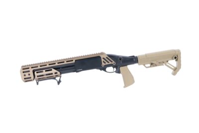 SA-VGS2 VAPOR(TM) M-LOK GNB Shotgun – Black / Tan