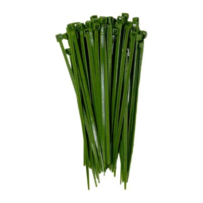 Alternative view of KMCS Cable Zip Ties Set, 500 Pcs - Green