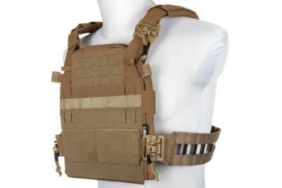 Kamizelka Taktyczna typu Plate Carrier Specna Arms Tactical QR III Tan - obrazek 4