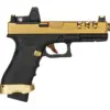 EU18 Pistol Replica with BDS Red Dot - Vented Gold OD-G-VRK-02-033471-00 asgbox.pl