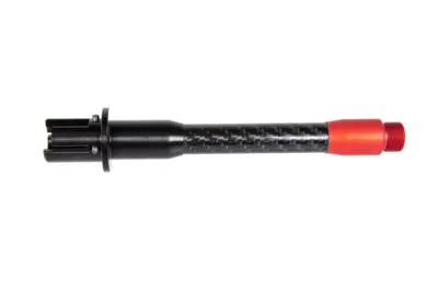 Lufa zewnętrzna do M4/M16 Mancraft Hybrid CNC -Carbon 6" Czerwony - obrazek 3