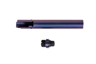 asgbox.pl - Lufa zewnętrzna Hi Capa 5.1 2 Way Fixed" Non-Recoiling Murasaki Purple