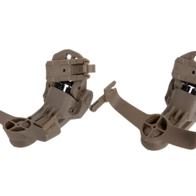 asgbox.pl - Adapter słuchawek typu Comtac Woport na szyny typu ARC (Typ AMP) Tan