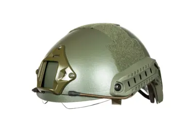 Replika hełmu X-Shield MH z Goglami - Oliwkowy - obrazek 3