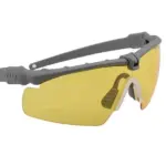 asgbox.pl - Okulary Tactical - Szary / Żółty