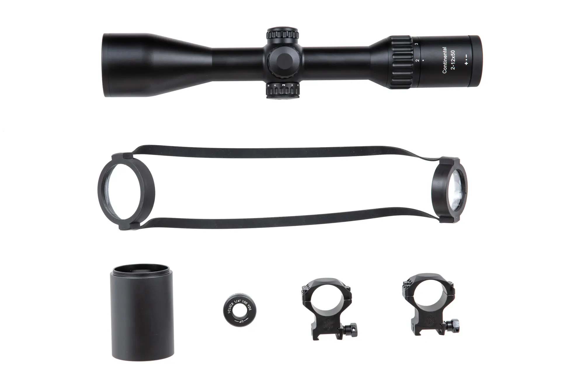 Luneta myśliwska Vector Optics CONTINENTAL X6 2-12X50 G4 HUNTING Czarna VEC-10-043264-00 asgbox.pl Luneta myśliwska Vector Optics CONTINENTAL X6 2-12X50 G4 HUNTING Czarna - obrazek 3