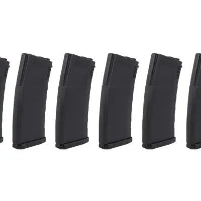 Alternative view of Zestaw 6 magazynków Mid-cap KWA na 120 kulek do replik M4/M16 Czarny