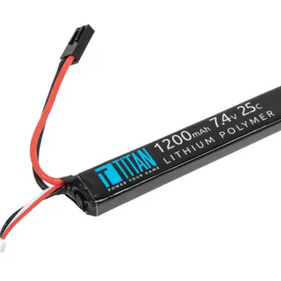asgbox.pl - Akumulator Li-Po Titan 1200mAh 7.4V 25C Tamiya Stick