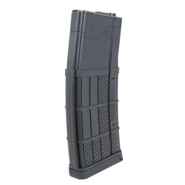 asgbox.pl - Magazynek Polimerowy Mid-Cap na 175 kulek Tornado do replik M4/M16 Czarny