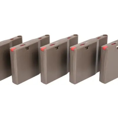 Alternative view of Zestaw 5 polimerowych magazynków do replik SRS Silverback FDE