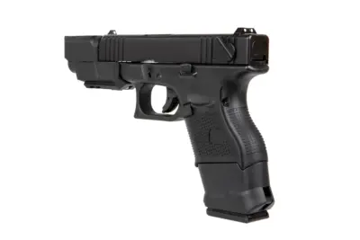 Replika pistoletu 724C Advanced Full Auto (Green Gas) - Czarna - obrazek 5