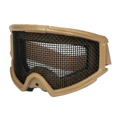 asgbox.pl - Taktyczne gogle z siatką - Tan